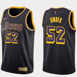 2020-21Earned Mike Smrek Twill Basketball Jersey -Lakers #52 Smrek Twill Jerseys, FREE SHIPPING