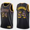 2020-21Earned Mark Landsberger Twill Basketball Jersey -Lakers #54 Landsberger Twill Jerseys, FREE SHIPPING