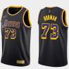 2020-21Earned Dennis Rodman Twill Basketball Jersey -Lakers #73 Rodman Twill Jerseys, FREE SHIPPING