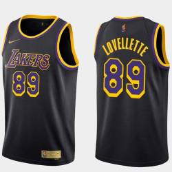 2020-21Earned Clyde Lovellette Twill Basketball Jersey -Lakers #89 Lovellette Twill Jerseys, FREE SHIPPING