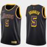 2020-21Earned Tyson Chandler Lakers #5 Twill Basketball Jersey FREE SHIPPING