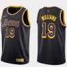 2020-21Earned Johnathan Williams Lakers #19 Twill Basketball Jersey FREE SHIPPING