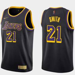 2020-21Earned J.R. Smith Lakers #21 Twill Basketball Jersey FREE SHIPPING