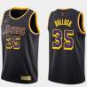 2020-21Earned Reggie Bullock Lakers #35 Twill Basketball Jersey FREE SHIPPING