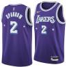 2021-22City Rory Sparrow Twill Basketball Jersey -Lakers #2 Sparrow Twill Jerseys, FREE SHIPPING