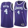 2021-22City Luke Walton Twill Basketball Jersey -Lakers #4 Walton Twill Jerseys, FREE SHIPPING