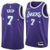 2021-22City Demetrius Calip Twill Basketball Jersey -Lakers #7 Calip Twill Jerseys, FREE SHIPPING