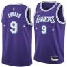 2021-22City Jim Chones Twill Basketball Jersey -Lakers #9 Chones Twill Jerseys, FREE SHIPPING