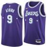 2021-22City Chucky Atkins Twill Basketball Jersey -Lakers #9 Atkins Twill Jerseys, FREE SHIPPING