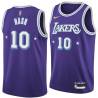 2021-22City Steve Nash Twill Basketball Jersey -Lakers #10 Nash Twill Jerseys, FREE SHIPPING