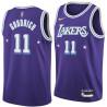 2021-22City Gail Goodrich Twill Basketball Jersey -Lakers #11 Goodrich Twill Jerseys, FREE SHIPPING