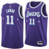 2021-22City Bo Lamar Twill Basketball Jersey -Lakers #11 Lamar Twill Jerseys, FREE SHIPPING