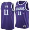 2021-22City J.R. Reid Twill Basketball Jersey -Lakers #11 Reid Twill Jerseys, FREE SHIPPING