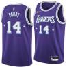 2021-22City Larry Foust Twill Basketball Jersey -Lakers #14 Foust Twill Jerseys, FREE SHIPPING