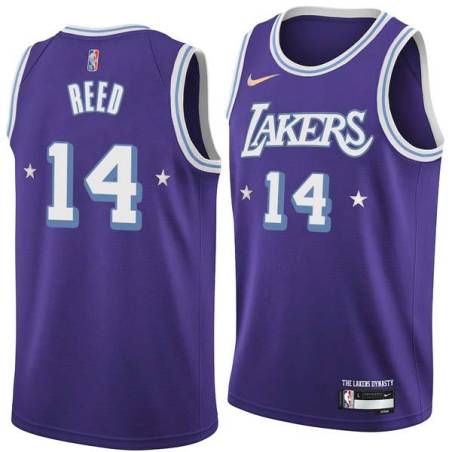 2021-22City Hub Reed Twill Basketball Jersey -Lakers #14 Reed Twill Jerseys, FREE SHIPPING