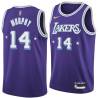 2021-22City Troy Murphy Twill Basketball Jersey -Lakers #14 Murphy Twill Jerseys, FREE SHIPPING