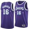 2021-22City Dick Garmaker Twill Basketball Jersey -Lakers #16 Garmaker Twill Jerseys, FREE SHIPPING