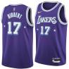 2021-22City Roy Hibbert Twill Basketball Jersey -Lakers #17 Hibbert Twill Jerseys, FREE SHIPPING