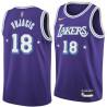 2021-22City Sasha Vujacic Twill Basketball Jersey -Lakers #18 Vujacic Twill Jerseys, FREE SHIPPING