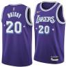 2021-22City Timofey Mozgov Twill Basketball Jersey -Lakers #20 Mozgov Twill Jerseys, FREE SHIPPING