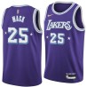 2021-22City Ollie Mack Twill Basketball Jersey -Lakers #25 Mack Twill Jerseys, FREE SHIPPING