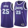 2021-22City Keith Owens Twill Basketball Jersey -Lakers #25 Owens Twill Jerseys, FREE SHIPPING