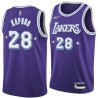 2021-22City Jason Kapono Twill Basketball Jersey -Lakers #28 Kapono Twill Jerseys, FREE SHIPPING