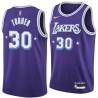 2021-22City Bill Turner Twill Basketball Jersey -Lakers #30 Turner Twill Jerseys, FREE SHIPPING