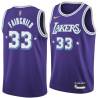 2021-22City John Fairchild Twill Basketball Jersey -Lakers #33 Fairchild Twill Jerseys, FREE SHIPPING