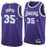 2021-22City Joe Cooper Twill Basketball Jersey -Lakers #35 Cooper Twill Jerseys, FREE SHIPPING