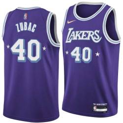 2021-22City Ivica Zubac Twill Basketball Jersey -Lakers #40 Zubac Twill Jerseys, FREE SHIPPING