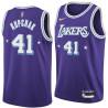 2021-22City Mitch Kupchak Twill Basketball Jersey -Lakers #41 Kupchak Twill Jerseys, FREE SHIPPING