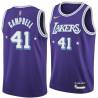 2021-22City Elden Campbell Twill Basketball Jersey -Lakers #41 Campbell Twill Jerseys, FREE SHIPPING