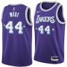 2021-22City Jerry West Twill Basketball Jersey -Lakers #44 West Twill Jerseys, FREE SHIPPING