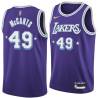 2021-22City Mel McCants Twill Basketball Jersey -Lakers #49 McCants Twill Jerseys, FREE SHIPPING