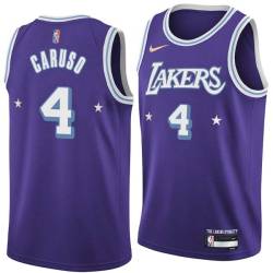 2021-22City Alex Caruso Lakers #4 Twill Basketball Jersey FREE SHIPPING