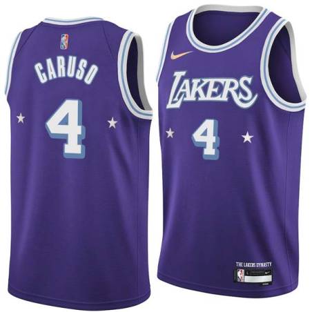 2021-22City Alex Caruso Lakers #4 Twill Basketball Jersey FREE SHIPPING