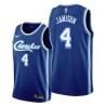 Crenshaw Antawn Jamison Twill Basketball Jersey -Lakers #4 Jamison Twill Jerseys, FREE SHIPPING