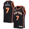 2021-22City Bob McNeill Twill Basketball Jersey -Knicks #7 McNeill Twill Jerseys, FREE SHIPPING