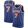 Blue Kennard Winchester Twill Basketball Jersey -Knicks #7 Winchester Twill Jerseys, FREE SHIPPING