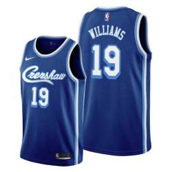 Crenshaw Johnathan Williams Lakers #19 Twill Basketball Jersey FREE SHIPPING