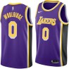Purple Orlando Woolridge Twill Basketball Jersey -Lakers #0 Woolridge Twill Jerseys, FREE SHIPPING