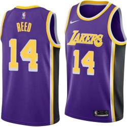 Purple Hub Reed Twill Basketball Jersey -Lakers #14 Reed Twill Jerseys, FREE SHIPPING