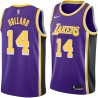 Purple Brad Holland Twill Basketball Jersey -Lakers #14 Holland Twill Jerseys, FREE SHIPPING