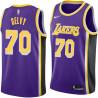 Purple Frank Selvy Twill Basketball Jersey -Lakers #70 Selvy Twill Jerseys, FREE SHIPPING