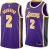 Purple Andre Drummond Lakers #2 Twill Basketball Jersey FREE SHIPPING