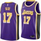 Purple Vander Blue Lakers #17 Twill Basketball Jersey FREE SHIPPING