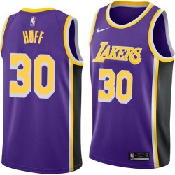 Purple Jay Huff Lakers #30 Twill Basketball Jersey FREE SHIPPING