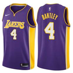 Purple2 Adrian Dantley Twill Basketball Jersey -Lakers #4 Dantley Twill Jerseys, FREE SHIPPING