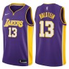 Purple2 Jim Holstein Twill Basketball Jersey -Lakers #13 Holstein Twill Jerseys, FREE SHIPPING